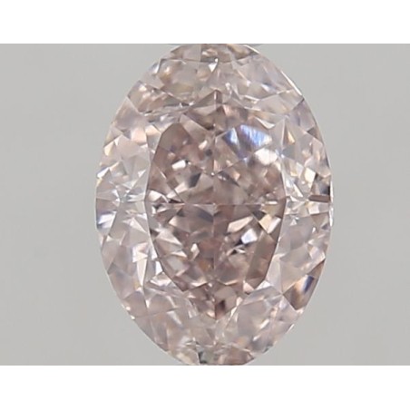 Diament o barwie fantazyjnej szlif owalny, 0.78ct, SI1, Fancy Brown Pink, GIA 7511631871