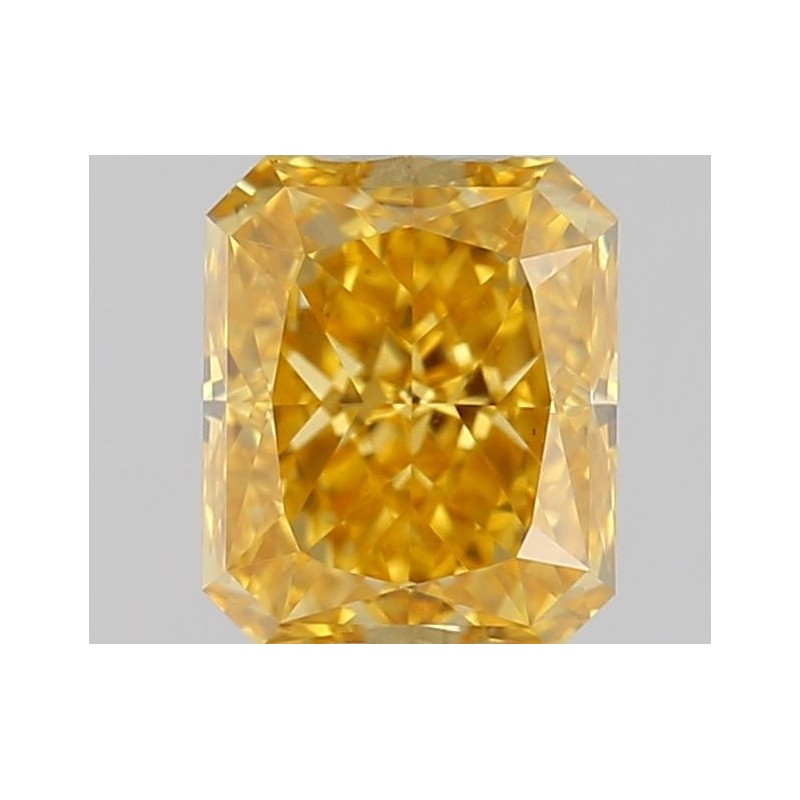 Diament o barwie fantazyjnej radiant, 0.51ct, SI1, Fancy Vivid Orange Yellow, GIA 6521804742 Diament o barwie fantazyjnej radiant, 0.51ct, SI1, Fancy Vivid Orange Yellow, GIA 6521804742