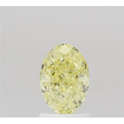 Diament o barwie fantazyjnej szlif owalny, 1.54ct, VVS2, Fancy Yellow, GIA 2518140121