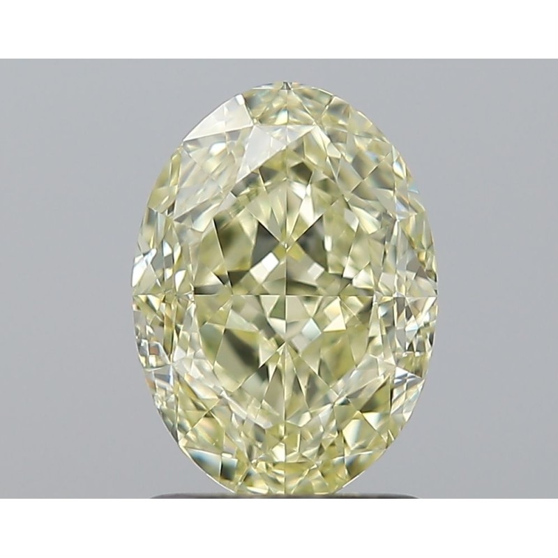 Diament o barwie fantazyjnej szlif owalny, 1.7ct, VS1, Fancy Light Yellow, GIA 2235270234 Diament o barwie fantazyjnej szlif owalny, 1.7ct, VS1, Fancy Light Yellow, GIA 2235270234