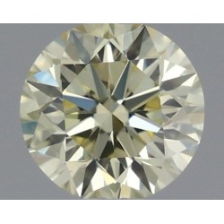 Diament o barwie fantazyjnej szlif okrągły, 0.4ct, VVS2, Fancy Light Yellow, GIA 2467227481