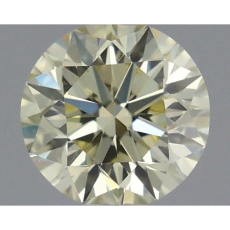 Diament o barwie fantazyjnej szlif okrągły, 0.4ct, VVS2, Fancy Light Yellow, GIA 2467227481