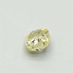 Diament o barwie fantazyjnej szlif poduszkowy brylantowy, 0.41ct, SI1, Fancy Intense Yellow, GIA 5191768424