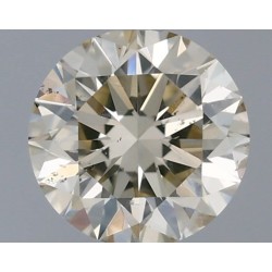 Diament o barwie fantazyjnej szlif okrągły, 0.54ct, SI2, Very Light Brown, IGI 234638033