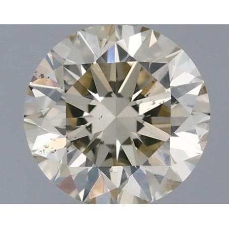 Diament o barwie fantazyjnej szlif okrągły, 0.54ct, SI2, Very Light Brown, IGI 234638033
