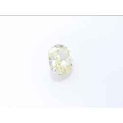 Diament o barwie fantazyjnej szlif owalny, 1.61ct, VS2, Fancy Light Yellow, GIA 6165042371