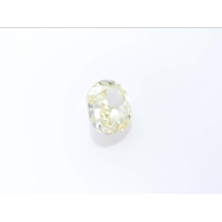 Diament o barwie fantazyjnej szlif owalny, 1.61ct, VS2, Fancy Light Yellow, GIA 6165042371