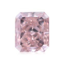 Diament o barwie fantazyjnej radiant, 0.36ct, SI1, Fancy Orangey Pink, GIA 1198443165
