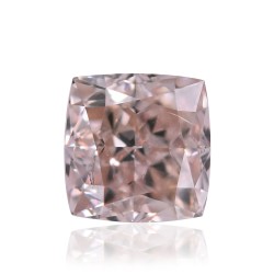 Diament o barwie fantazyjnej szlif poduszkowy brylantowy, 0.3ct, SI2, Fancy Brownish Pink, GIA 7171222257
