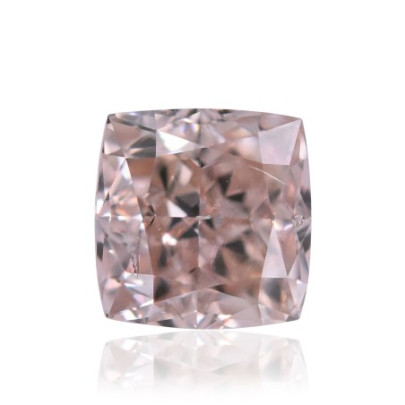 Diament o barwie fantazyjnej szlif poduszkowy brylantowy, 0.3ct, SI2, Fancy Brownish Pink, GIA 7171222257