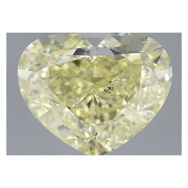 Diament o barwie fantazyjnej serce, 1.99ct, SI1, Fancy Yellow, GIA 1428819437