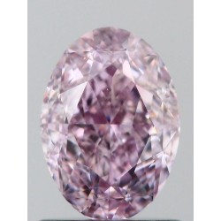 Diament o barwie fantazyjnej szlif owalny, 1.16ct, VS1, Fancy Purplish Pink, GIA 2477008264
