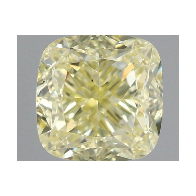 Diament o barwie fantazyjnej szlif poduszkowy brylantowy, 1.02ct, VS2, Fancy Yellow, GIA 7441692330 Diament o barwie fantazyjnej szlif poduszkowy brylantowy, 1.02ct, VS2, Fancy Yellow, GIA 7441692330
