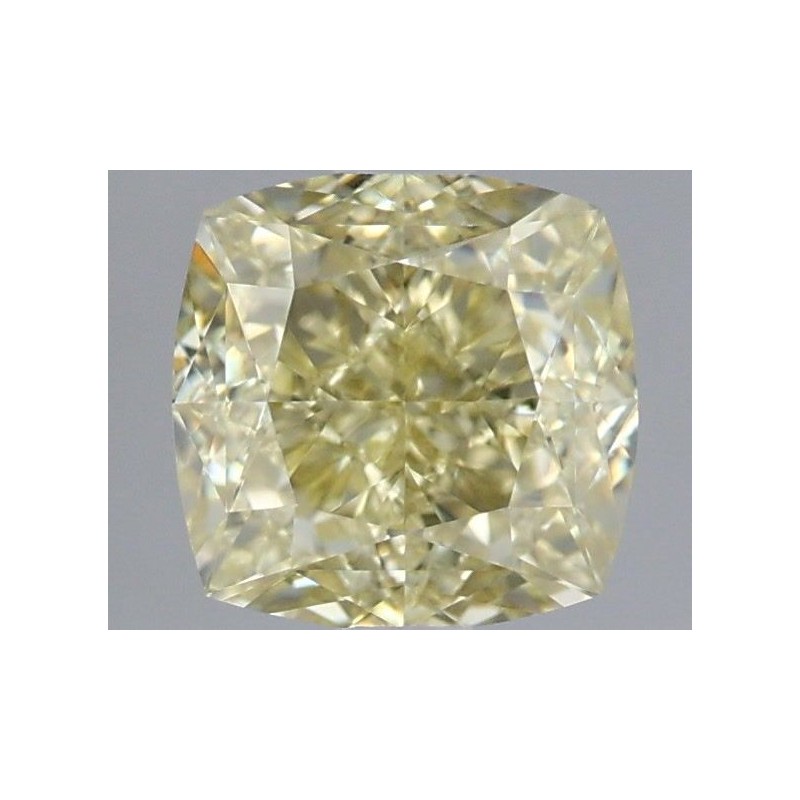 Diament o barwie fantazyjnej szlif poduszkowy modyfikowany, 1.16ct, VS1, Fancy Yellow, GIA 5463215335