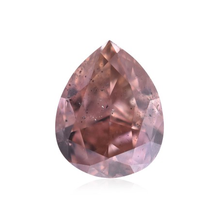 Diament o barwie fantazyjnej szlif gruszkowy, 0.42ct, SI2, Fancy Deep Brown Pink, GIA 7171351280