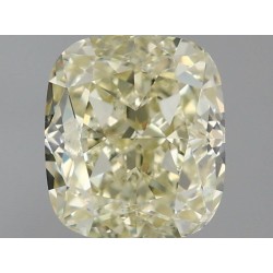Diament o barwie fantazyjnej szlif poduszkowy modyfikowany, 1.77ct, SI1, Fancy Light Yellow, GIA 5166312166