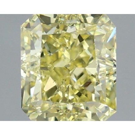 Diament o barwie fantazyjnej radiant, 1.1ct, SI1, Fancy Intense Yellow, GIA 2217089462
