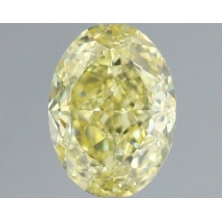 Diament o barwie fantazyjnej szlif owalny, 1.01ct, VS2, Fancy Intense Yellow, GIA 6475716564