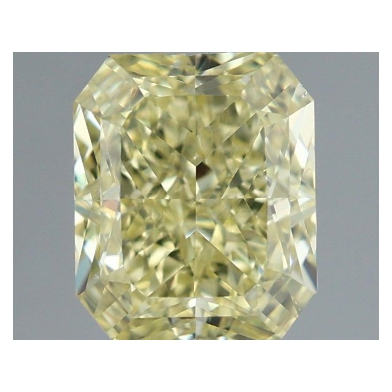 Diament o barwie fantazyjnej radiant, 1.52ct, VS2, Fancy Light Yellow, GIA 6471522670