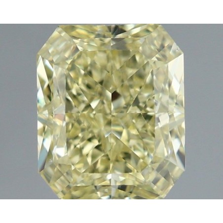 Diament o barwie fantazyjnej radiant, 1.52ct, VS2, Fancy Light Yellow, GIA 6471522670