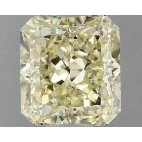 Diament o barwie fantazyjnej radiant, 1.1ct, SI1, Fancy Light Yellow, GIA 6435470174