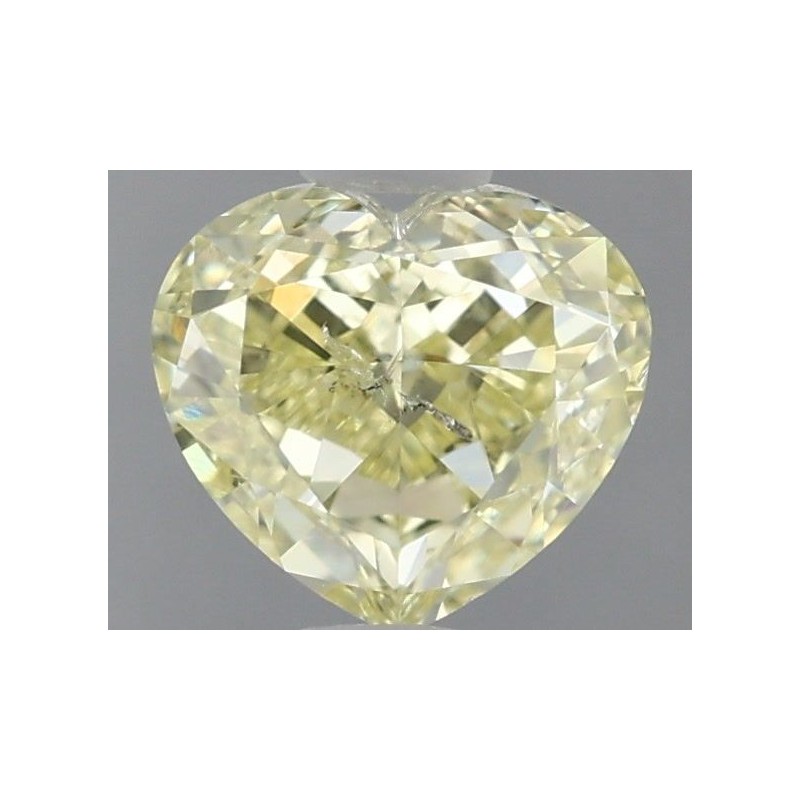 Diament o barwie fantazyjnej serce, 1.02ct, SI2, Fancy Yellow, GIA 7436685895