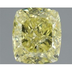 Diament o barwie fantazyjnej szlif poduszkowy modyfikowany, 1.83ct, VS2, Fancy Yellow, GIA 1479991645