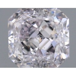 Diament o barwie fantazyjnej radiant, 0.52ct, SI1, Faint Pink, GIA 2446190418