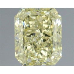 Diament o barwie fantazyjnej radiant, 1.51ct, VVS2, Fancy Light Yellow, GIA 7472716460