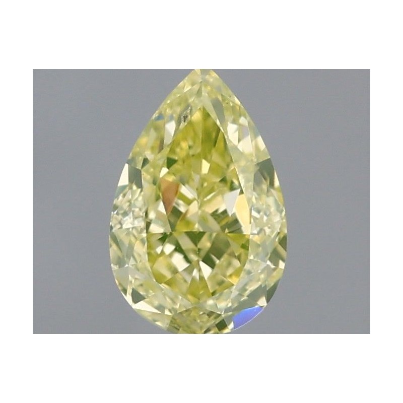 Diament o barwie fantazyjnej szlif gruszkowy, 0.53ct, SI1, Fancy Yellow, GIA 6502000975 Diament o barwie fantazyjnej szlif gruszkowy, 0.53ct, SI1, Fancy Yellow, GIA 6502000975