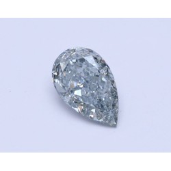 Diament o barwie fantazyjnej szlif gruszkowy, 0.51ct, VS2, Fancy Light Gray Blue, GIA 2239053950