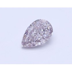 Diament o barwie fantazyjnej szlif gruszkowy, 0.51ct, SI1, Fancy Light Purplish Pink, GIA 1469830968