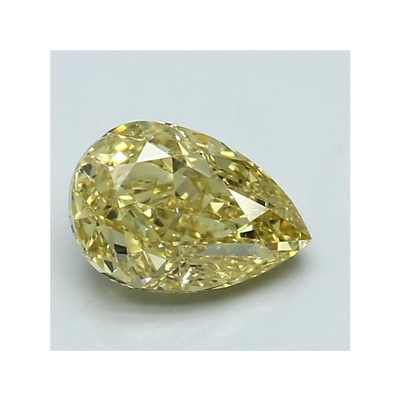 Diament o barwie fantazyjnej szlif gruszkowy, 1.5ct, SI1, Fancy Intense Yellow, GIA 2211744879 Diament o barwie fantazyjnej szlif gruszkowy, 1.5ct, SI1, Fancy Intense Yellow, GIA 2211744879