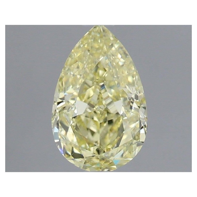 Diament o barwie fantazyjnej szlif gruszkowy, 1ct, SI1, Fancy Light Yellow, GIA 2457492602 Diament o barwie fantazyjnej szlif gruszkowy, 1ct, SI1, Fancy Light Yellow, GIA 2457492602