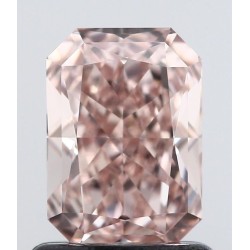 Diament o barwie fantazyjnej radiant, 1.1ct, VVS2, Fancy Orangey Pink, GIA 6223504625
