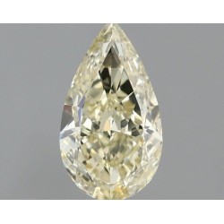 Diament o barwie fantazyjnej szlif gruszkowy, 0.8ct, SI1, Fancy Light Yellow, GIA 5463458225