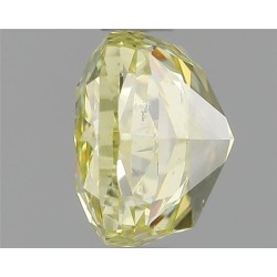 Diament o barwie fantazyjnej szlif poduszkowy brylantowy, 1.04ct, SI1, Faint Yellow, GIA 2284948841