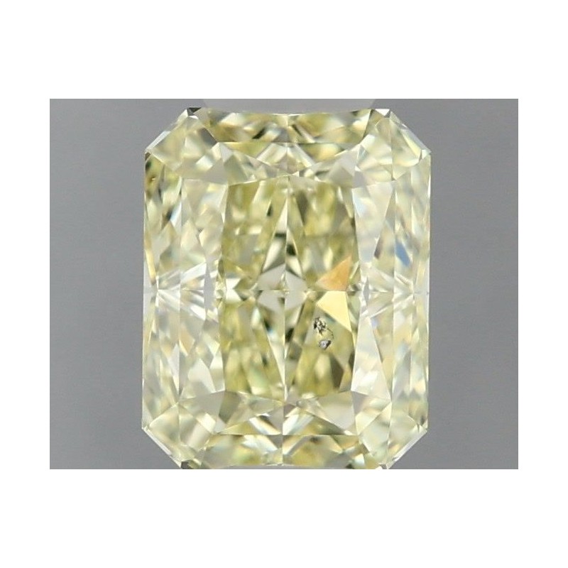 Diament o barwie fantazyjnej radiant, 1.03ct, SI1, Fancy Light Yellow, GIA 2407126625