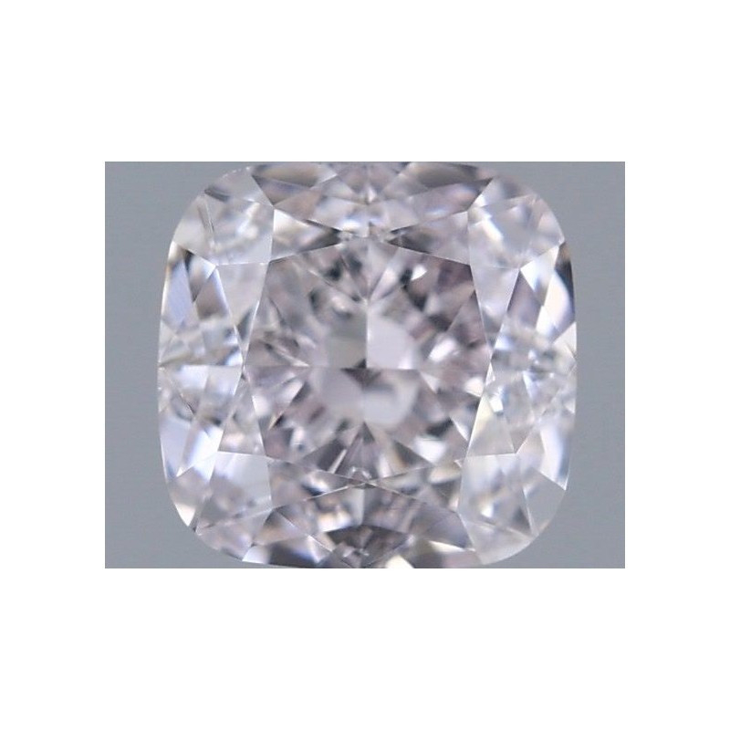 Diament o barwie fantazyjnej szlif poduszkowy modyfikowany, 0.5ct, VS2, Very Light Pink, GIA 6332702810