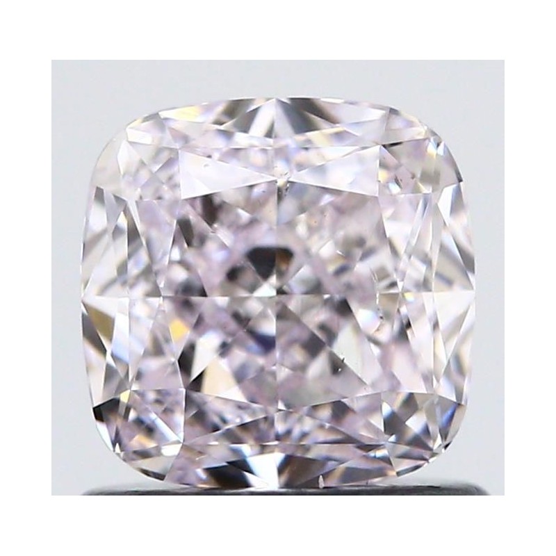 Diament o barwie fantazyjnej szlif poduszkowy modyfikowany, 1.02ct, SI1, Fancy Light Purplish Pink, GIA 2215543393