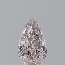 Diament o barwie fantazyjnej szlif gruszkowy, 0.3ct, VS1, Fancy Light Brown Pink, GIA 6512916385