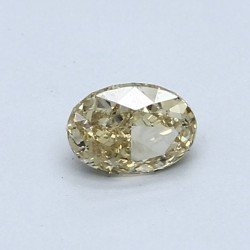 Diament o barwie fantazyjnej szlif owalny, 0.52ct, VS1, Fancy Brownish Yellow, GIA 7421440906