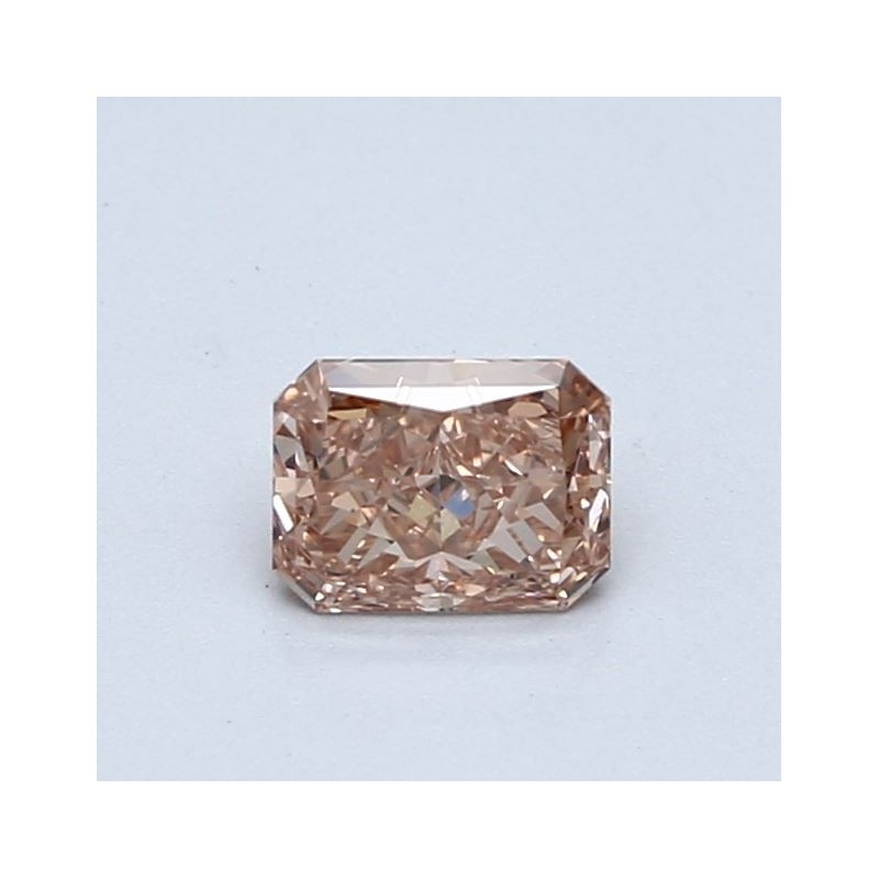 Diament o barwie fantazyjnej radiant, 0.53ct, VS1, Fancy Brown Orange, GIA 6402488209