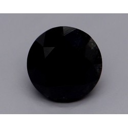 Diament o barwie fantazyjnej szlif okrągły, 0.57ct, VVS2, Fancy Black, GIA 5234229838