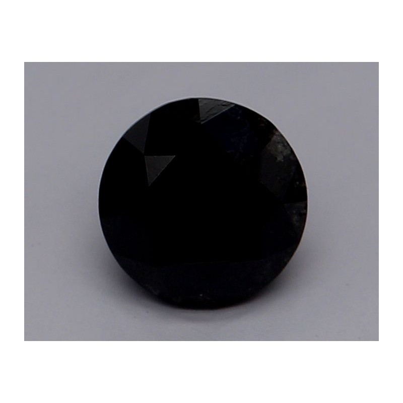 Diament o barwie fantazyjnej szlif okrągły, 0.57ct, VVS2, Fancy Black, GIA 5234229838 Diament o barwie fantazyjnej szlif okrągły, 0.57ct, VVS2, Fancy Black, GIA 5234229838