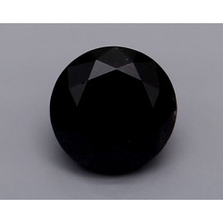 Diament o barwie fantazyjnej szlif okrągły, 0.62ct, VVS2, Fancy Black, GIA 2235157929