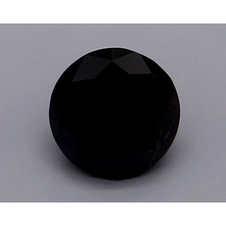 Diament o barwie fantazyjnej szlif okrągły, 0.64ct, VVS2, Fancy  Black, GIA 5231062285