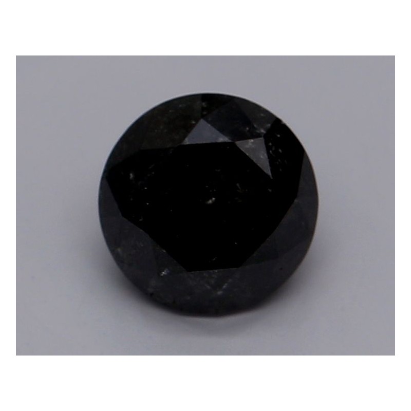 Diament o barwie fantazyjnej szlif okrągły, 0.68ct, VVS2, Fancy Black, GIA 2235109988 Diament o barwie fantazyjnej szlif okrągły, 0.68ct, VVS2, Fancy Black, GIA 2235109988