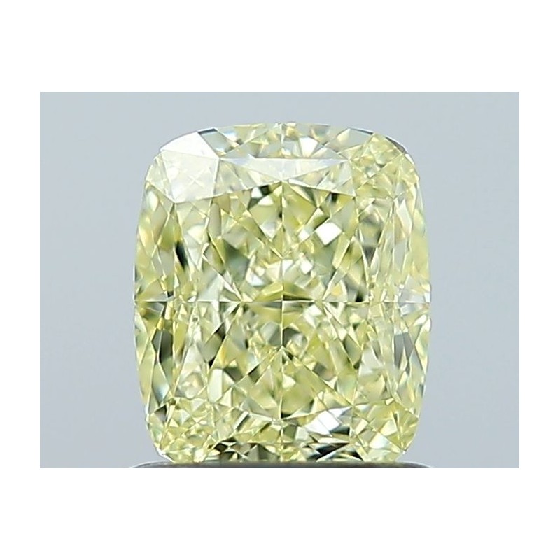 Diament o barwie fantazyjnej szlif poduszkowy modyfikowany, 1.03ct, VVS2, Fancy Yellow, GIA 6531109035 Diament o barwie fantazyjnej szlif poduszkowy modyfikowany, 1.03ct, VVS2, Fancy Yellow, GIA 6531109035