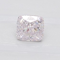 Diament o barwie fantazyjnej szlif poduszkowy brylantowy, 0.71ct, VS2, Light Pink, GIA 6221179297